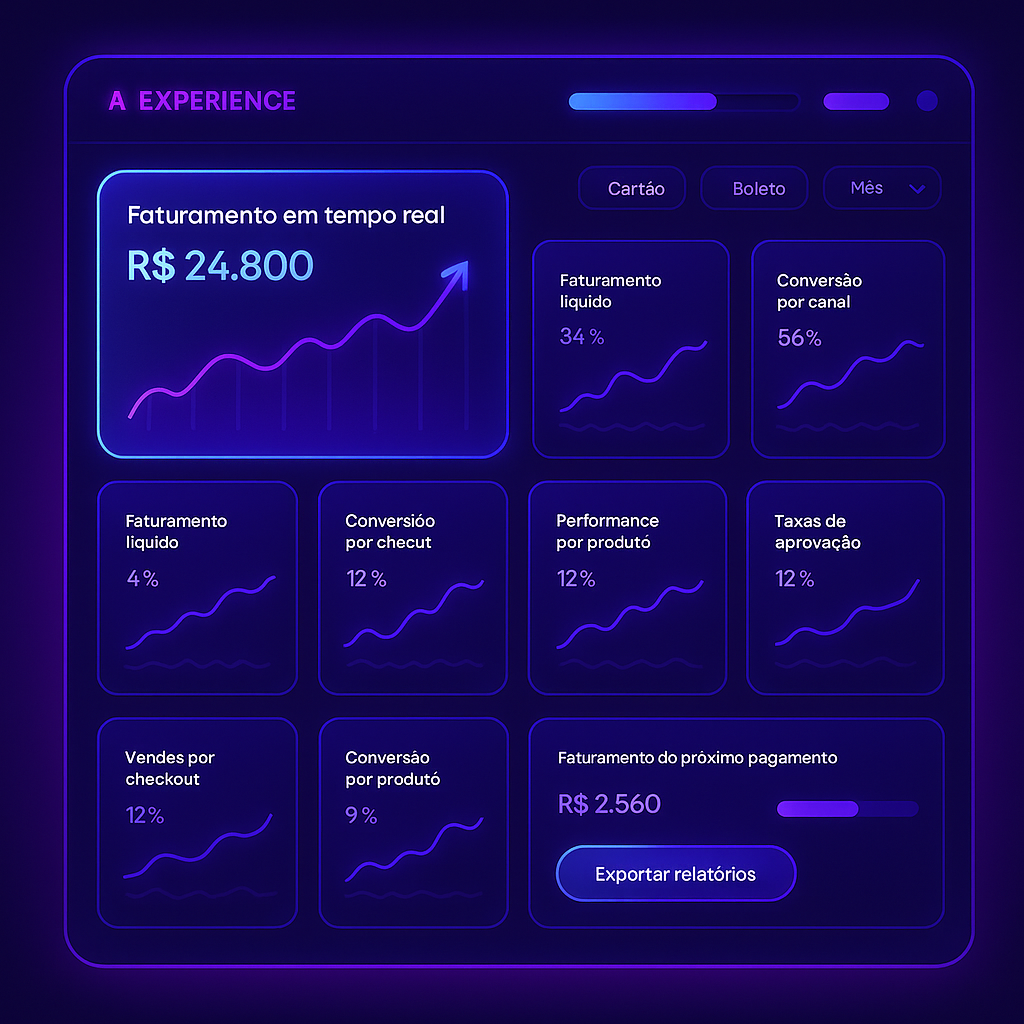 Dashboard de Relatórios iExperience